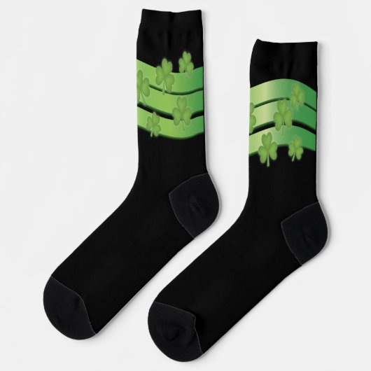 Shamrock Stripes Sokken (Links)