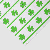 Shamrock Stripes Tissuepapier (Detail)