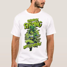 Shamrock Strong kan niet verkeerd gaan Emerald Orc T-shirt