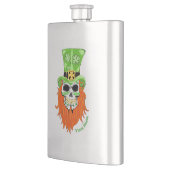 Shamrock Sugar Skull Heupfles (Links)