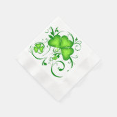 Shamrock Swirl Napkins Servet (Hoek)
