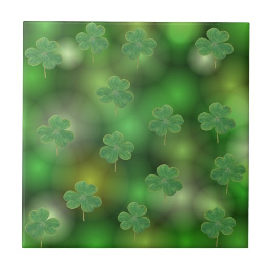 Shamrock Tegeltje (Voorkant)
