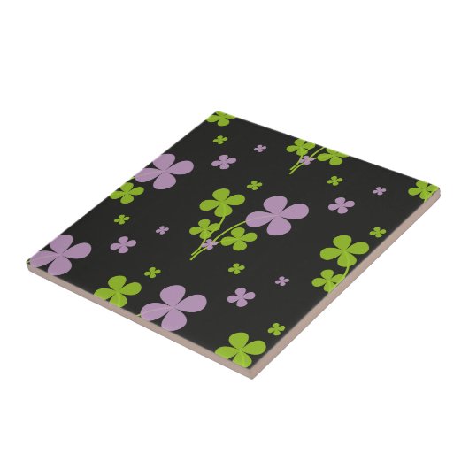 Shamrock Tegeltje (Zijkant)