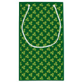 Shamrock Three Leaf Clover Graphic Klein Cadeauzakje (Achterkant)