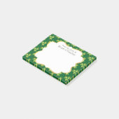 Shamrock Three Leaf Clover Graphic Post-it® Notes (Schuin)