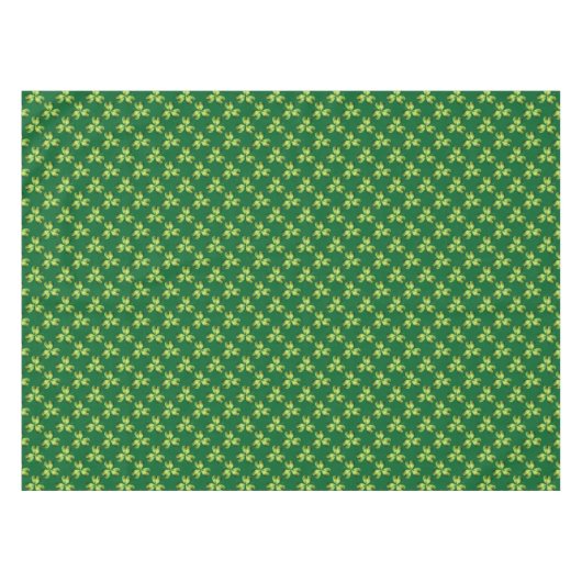 Shamrock Three Leaf Clover Graphic Tafelkleed (Voorkant (Horizontaal))