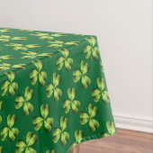 Shamrock Three Leaf Clover Graphic Tafelkleed (Voorbeeld)