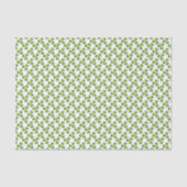Shamrock Three Leaf Clover Graphic Tissuepapier (Voorkant)