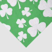 Shamrock Tissue Paper. Tissuepapier (Detail)