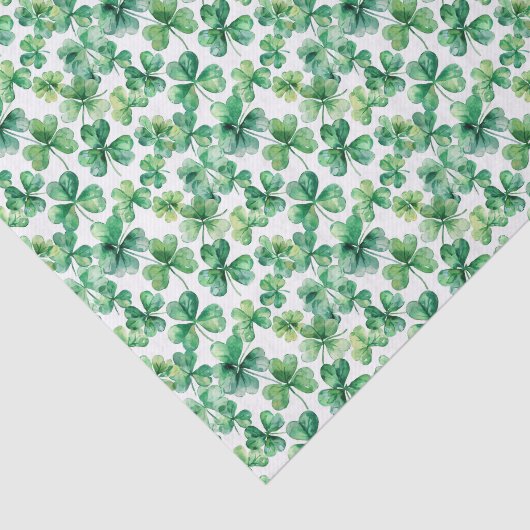 Shamrock Tissue Paper Tissuepapier (Detail)