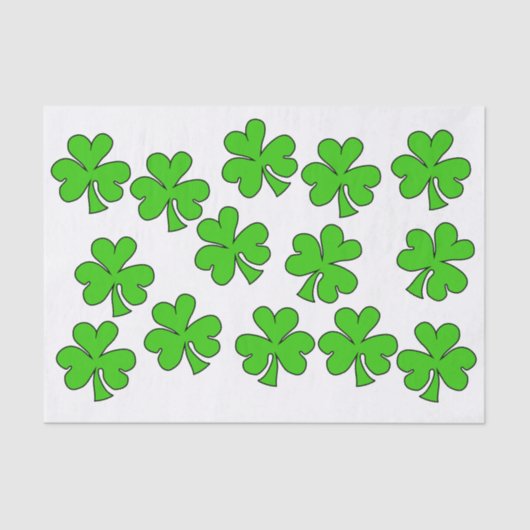 Shamrock Tissuepapier (Voorkant)
