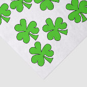 Shamrock Tissuepapier (Detail)