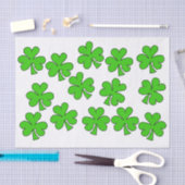 Shamrock Tissuepapier (Craft)