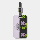 Shamrock Travel Bag Labels (Voorkant verticaal)