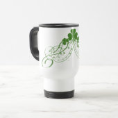 Shamrock Travel Mug Reisbeker (Voorkant links)