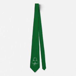 Shamrock Trefoil Green St. Patrick's Day Stropdas