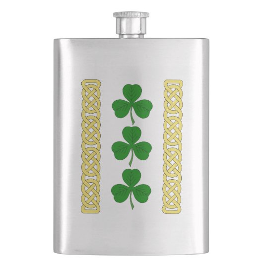 Shamrock Trio en Knotwork Bands Flacon (Voorkant)