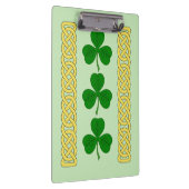 Shamrock Trio en Knotwork Bands Klembord (Rechts)
