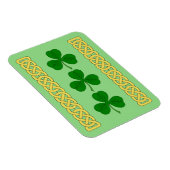 Shamrock Trio en Knotwork Bands Magneet (Rechterzijde)
