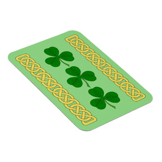 Shamrock Trio en Knotwork Bands Magneet (Rechterzijde)
