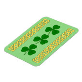 Shamrock Trio en Knotwork Bands Magneet (Linkerzijde)