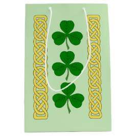 Shamrock Trio en Knotwork Bands Medium Cadeauzakje