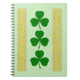 Shamrock Trio en Knotwork Bands Notitieboek