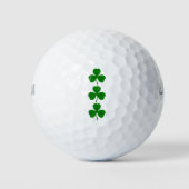 Shamrock Trio Golfballen (Voorkant)