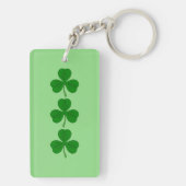Shamrock Trio Sleutelhanger (achterkant)