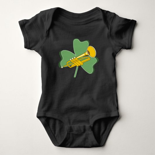 Shamrock trompet romper (Voorkant)