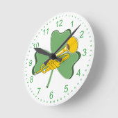 Shamrock trompet ronde klok (Hoek)