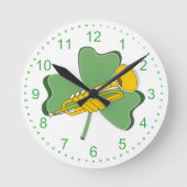 Shamrock trompet ronde klok (Voorkant)
