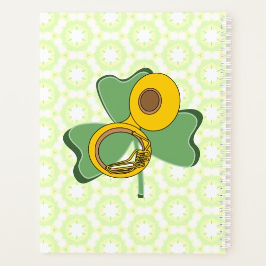 Shamrock Tuba Planner (Achterkant)