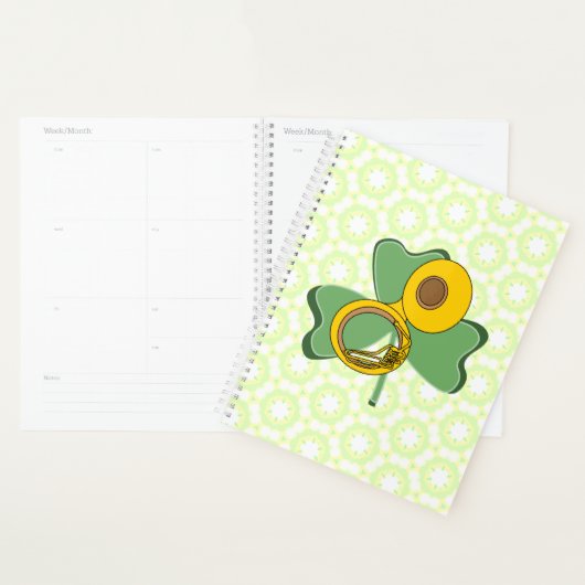 Shamrock Tuba Planner (Display)