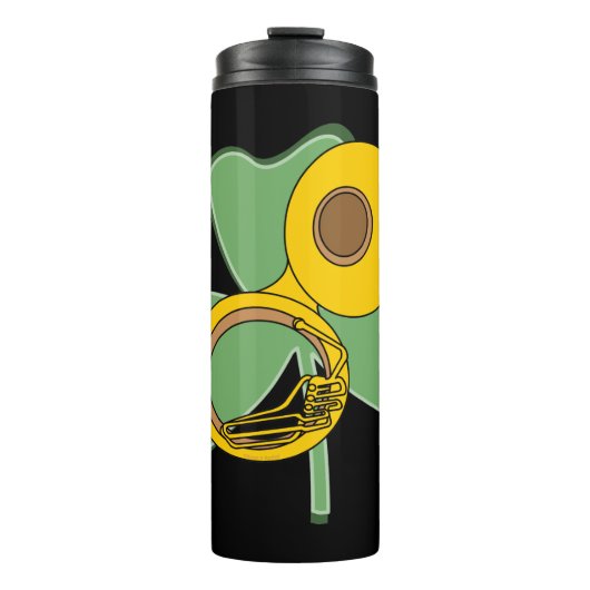 Shamrock Tuba Thermosbeker (Voorkant)