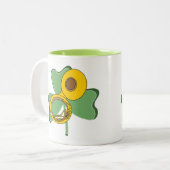 Shamrock Tuba Tweekleurige Koffiemok (Voorkant links)