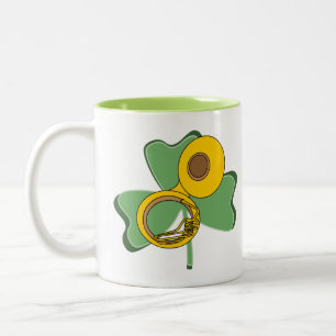 Shamrock Tuba Tweekleurige Koffiemok