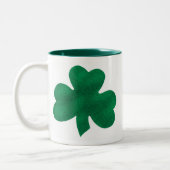 Shamrock Tweekleurige Koffiemok (Links)
