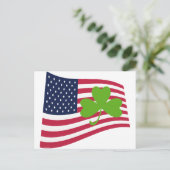 Shamrock-USA Briefkaart (Staand voorkant)