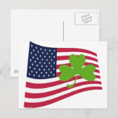 Shamrock-USA Briefkaart (Voorkant / Achterkant)