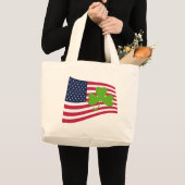 Shamrock-USA Grote Tote Bag (Voorkant (product))