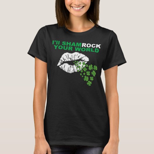 SHAMROCK UW WERELD T-SHIRT (Voorkant)