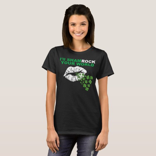 SHAMROCK UW WERELD T-SHIRT (Voorkant volledig)