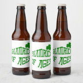 Shamrock van Ages Bier Etiket (Flessen)