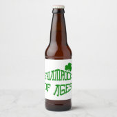 Shamrock van Ages Bier Etiket (Voorkant)