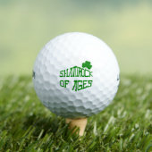 Shamrock van Ages Golfballen (Insitu Shirt)