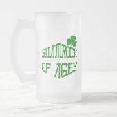 Shamrock van Ages Matglas Bierpul (Links)