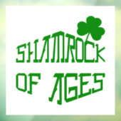 Shamrock van Ages Raamsticker (Vel 3)