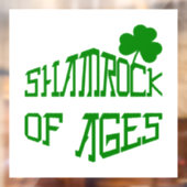 Shamrock van Ages Raamsticker (Vel 2)