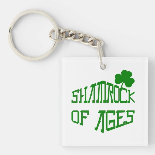 Shamrock van Ages Sleutelhanger (Voorkant)